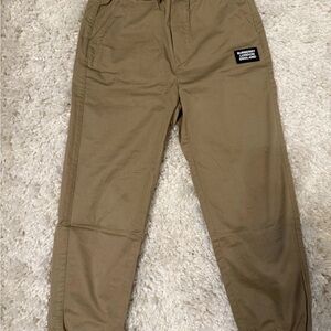 Burberry Boys Jogger Khaki Pants Sz 8